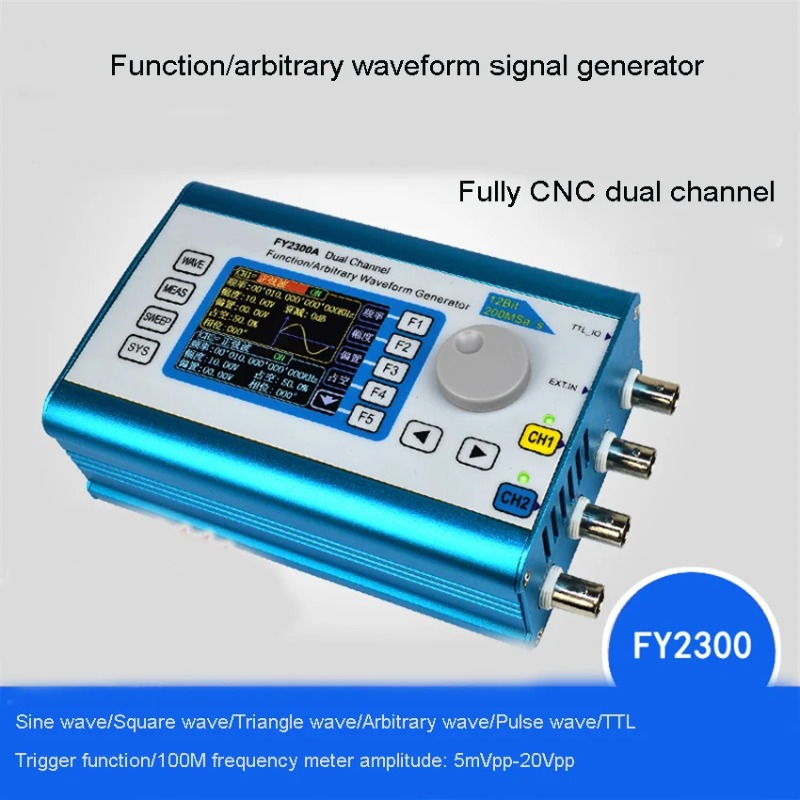 Function Arbitrary Waveform Generator - مولد إشارات FY2300 ثنائي القناة بتقنية