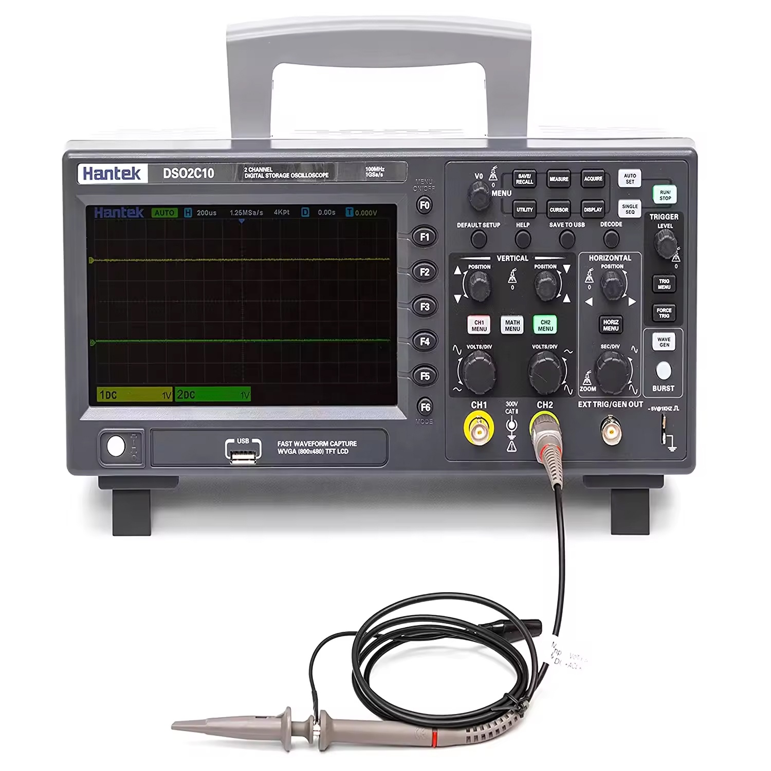 Digital Storage Oscilloscope 100Mhz - DSO2C10 DSO2C15 DSO2C10 جهاز راسم إشارة