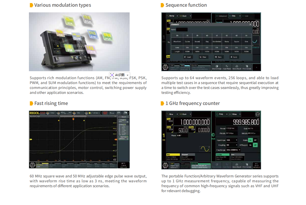 جهاز DG902 Pro المحمول لتوليد  - مراجعة Function Arbitrary Waveform Generator وسعره