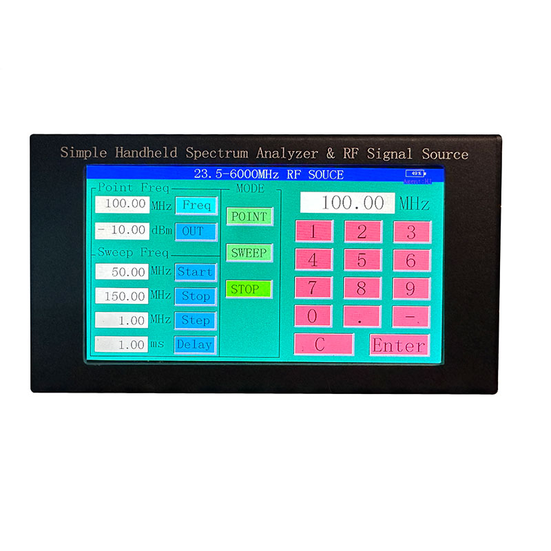 محلل طيف محمول بسيط ZQ6 6G لعا - مراجعة Signal Generator Spectrum Analyzer وسعره