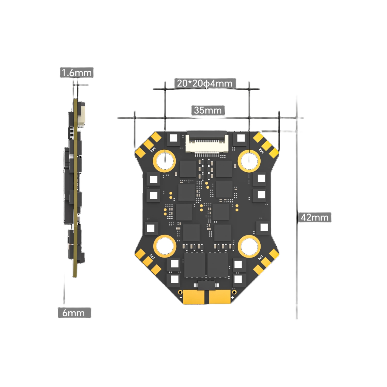 مجموعة IFlight Borg Mini F7 مع - مراجعة Fpv Flight Controller F7 Stack 60A وسعره