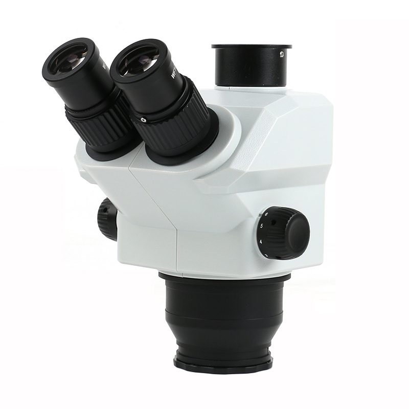 مختبر/مجهر ستيريو صناعي 7x-50x - مراجعة Stereo Trinocular Microscope Pcb وسعره